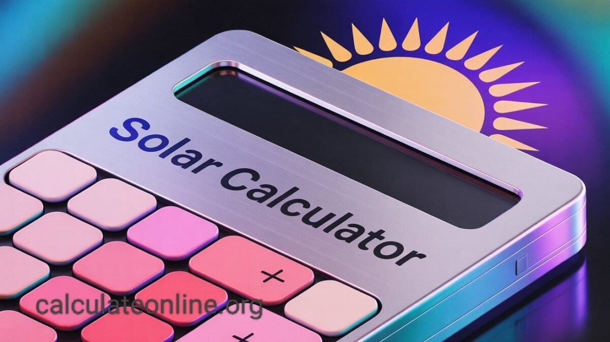 Solar Calculator India