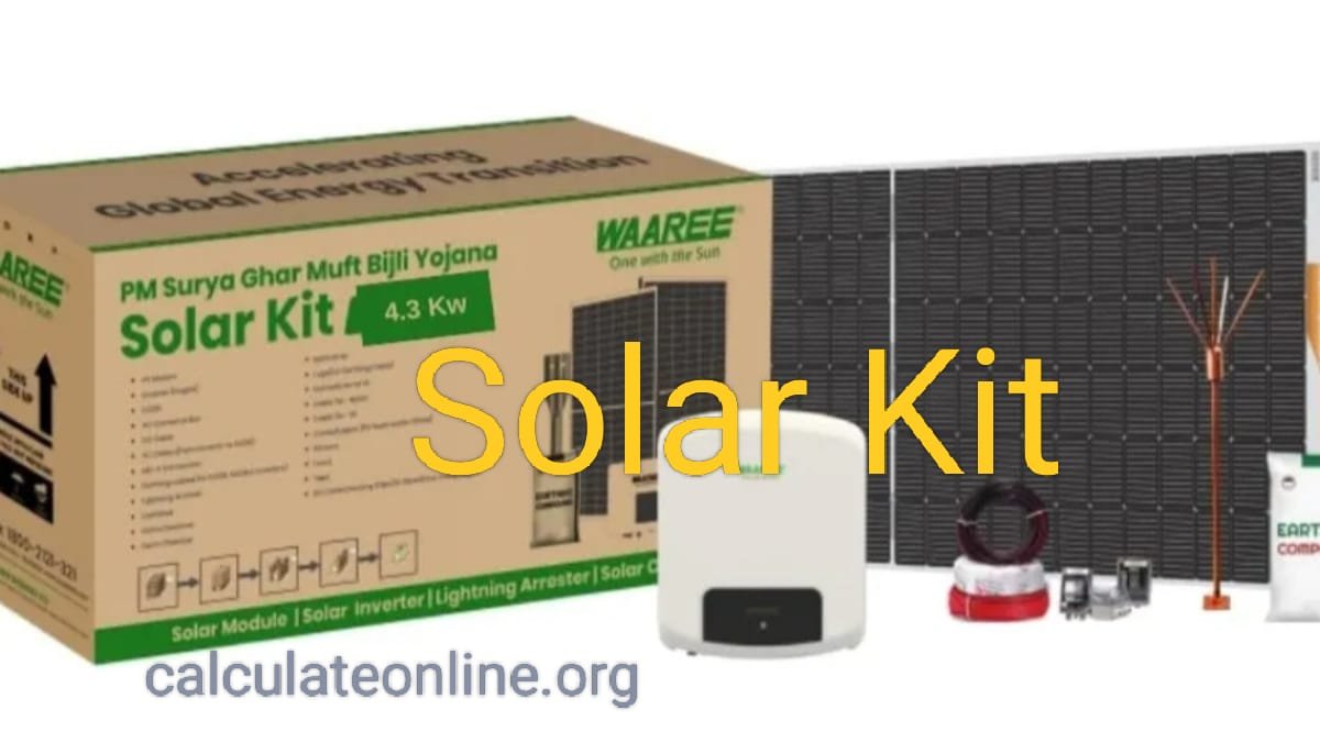 Solar Kit for home with Battery