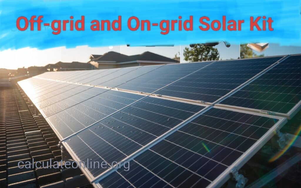Solar Kit for home with Battery