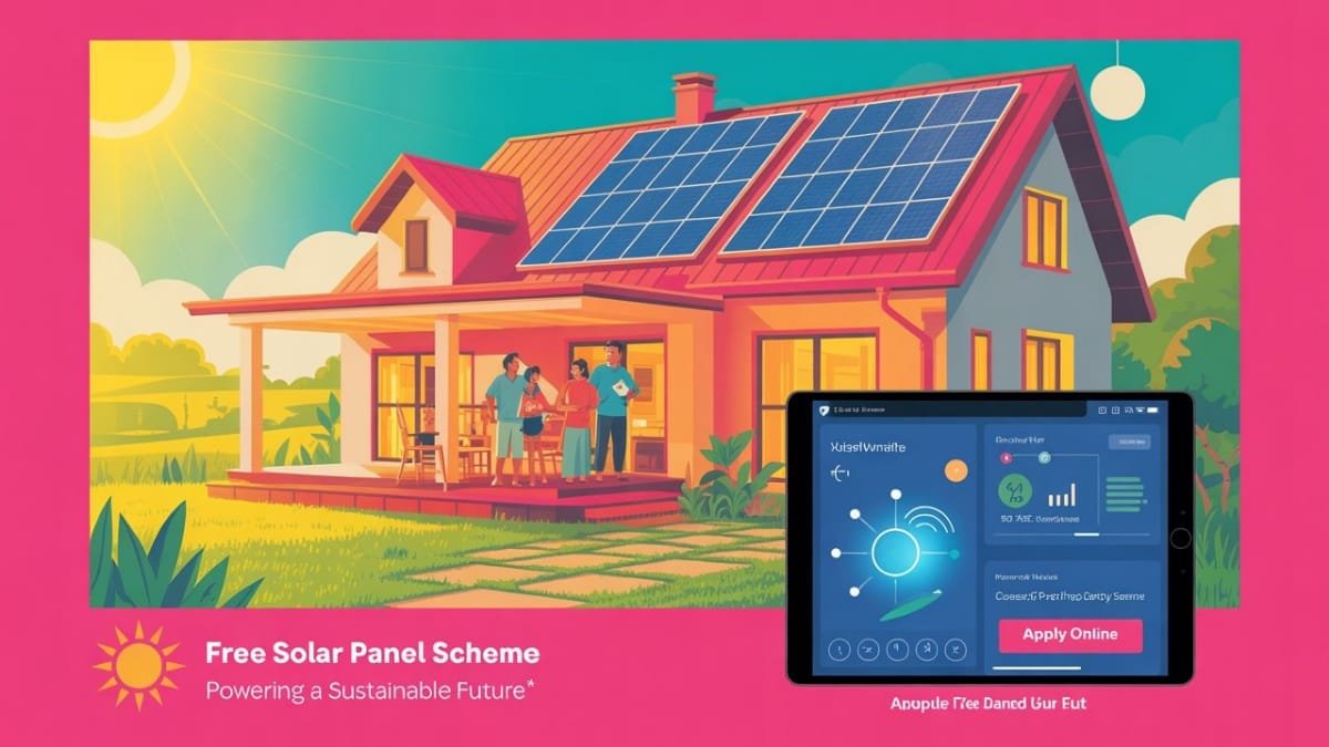 Free Solar Panel Scheme by Government of India Apply Online