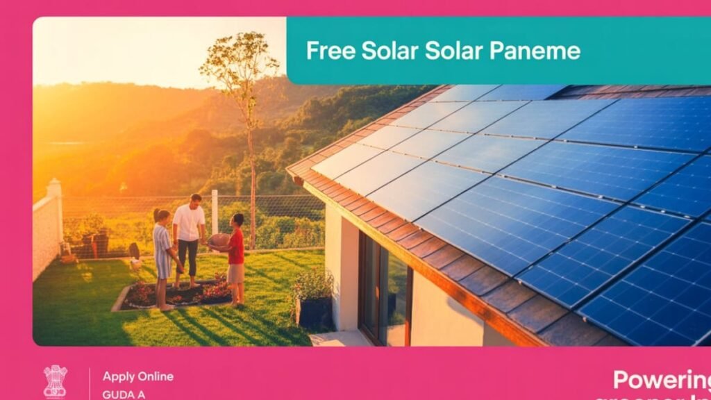 Free Solar Panel Scheme by Government of India Apply Online