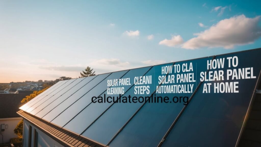 Solar Panel Cleaning