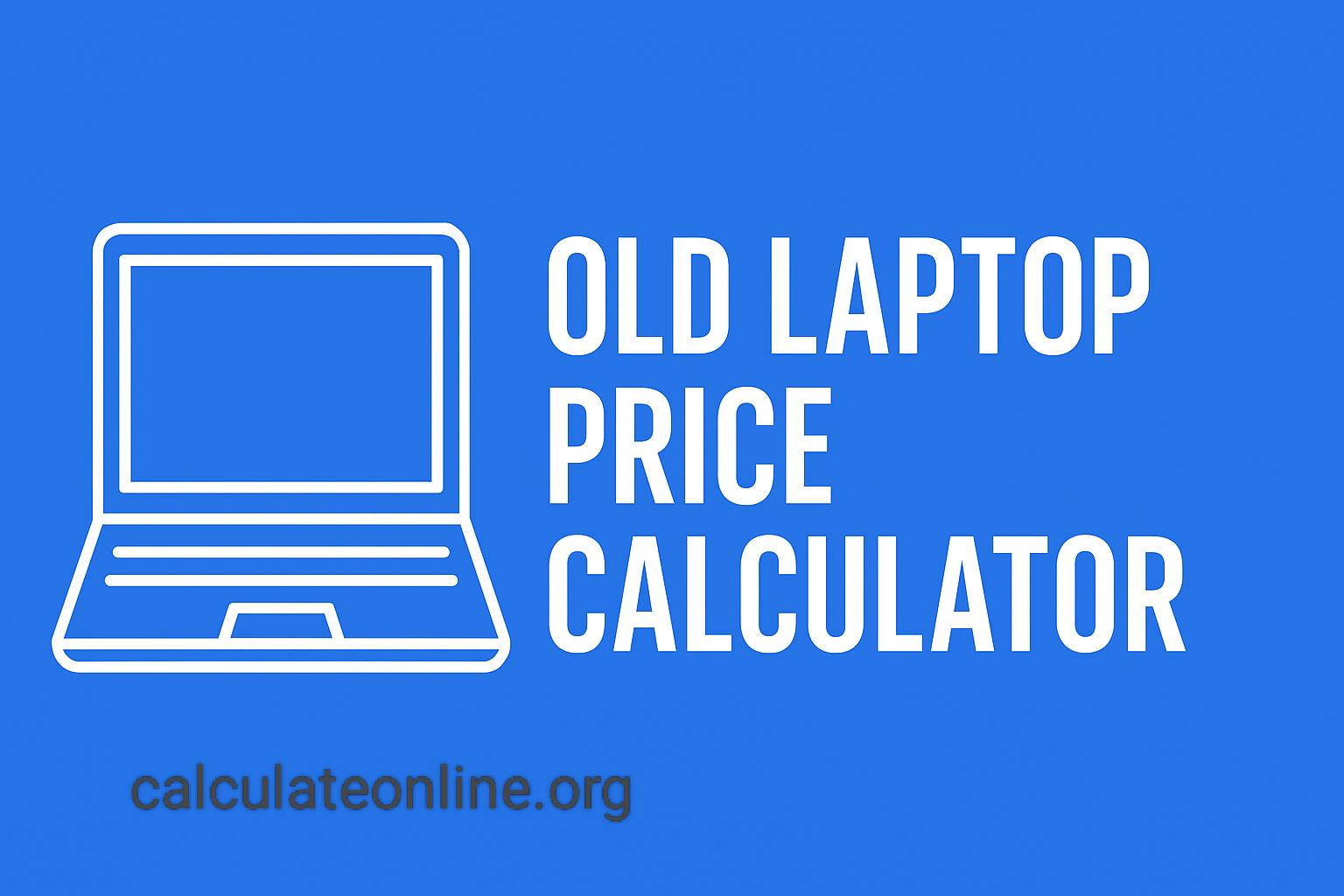Laptop resale value