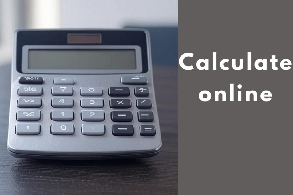 Calculate online