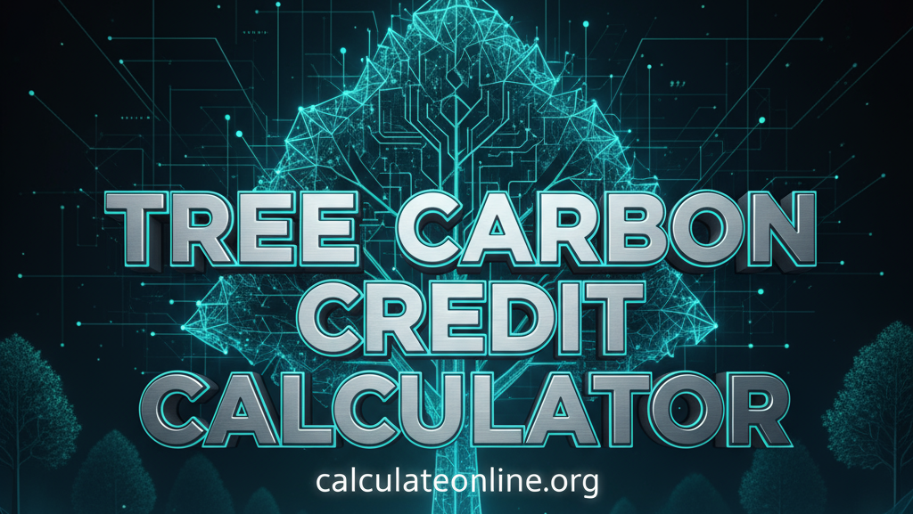 Tree Carbon Credit Calculator